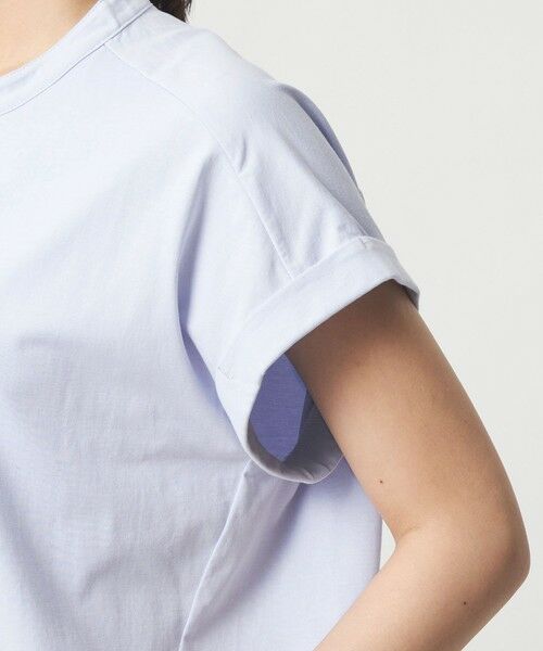 green label relaxing / グリーンレーベル リラクシング カットソー | 【WEB限定】＜at ease＞スキッパー カットソー 接触冷感 UVカット 遮熱 | 詳細28