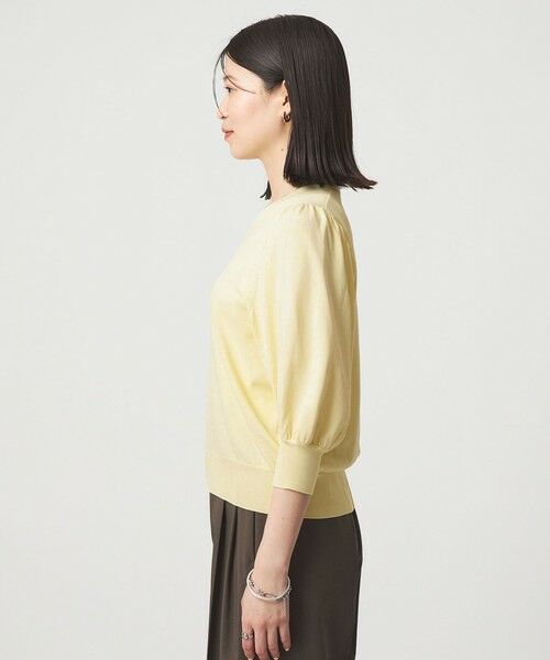 green label relaxing / グリーンレーベル リラクシング ニット・セーター | 【WEB限定】＜at ease＞袖ボリューム ニット ウォッシャブル 接触冷感 UVカット 遮熱 | 詳細23