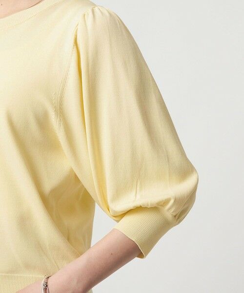 green label relaxing / グリーンレーベル リラクシング ニット・セーター | 【WEB限定】＜at ease＞袖ボリューム ニット ウォッシャブル 接触冷感 UVカット 遮熱 | 詳細26