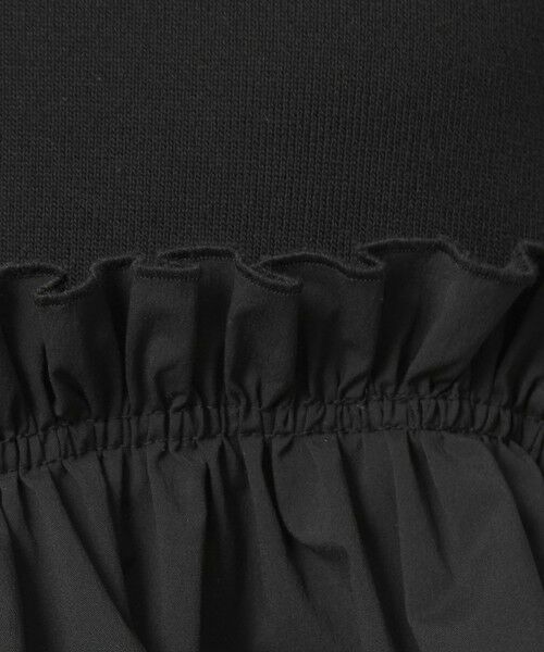 green label relaxing / グリーンレーベル リラクシング ニット・セーター | ティアード ドッキング 5分袖 プルオーバー ニット | 詳細7