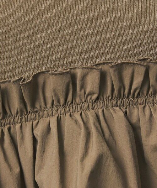 green label relaxing / グリーンレーベル リラクシング ニット・セーター | ティアード ドッキング 5分袖 プルオーバー ニット | 詳細18