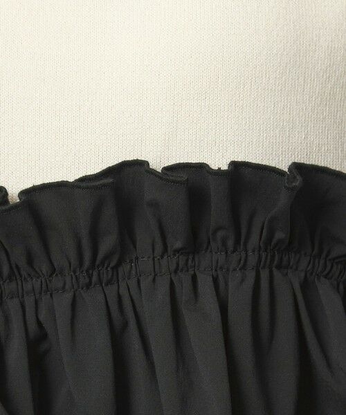 green label relaxing / グリーンレーベル リラクシング ニット・セーター | ティアード ドッキング 5分袖 プルオーバー ニット | 詳細25