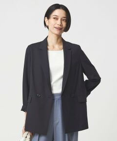 green label relaxing / グリーンレーベル リラクシング テーラードジャケット | ［size SHORTあり］ライト カチリラ ダブルジャケット