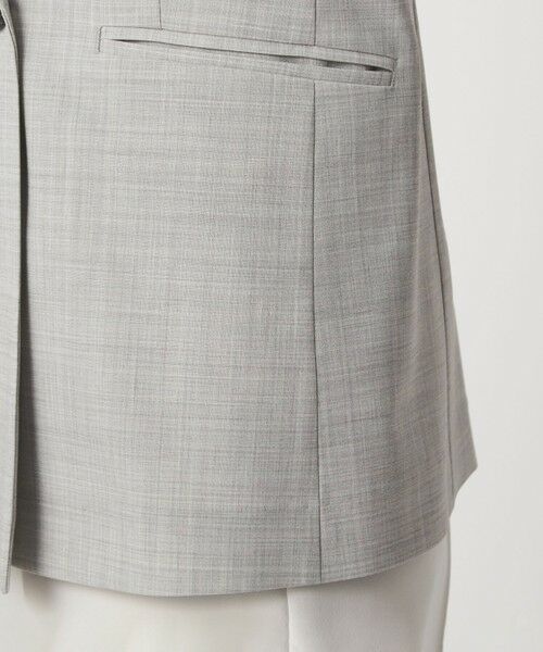 green label relaxing / グリーンレーベル リラクシング テーラードジャケット | ［size SHORTあり］ライト カチリラ ダブルジャケット | 詳細12