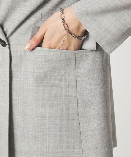 green label relaxing / グリーンレーベル リラクシング テーラードジャケット | ［size SHORTあり］ライト カチリラ ダブルジャケット | 詳細13