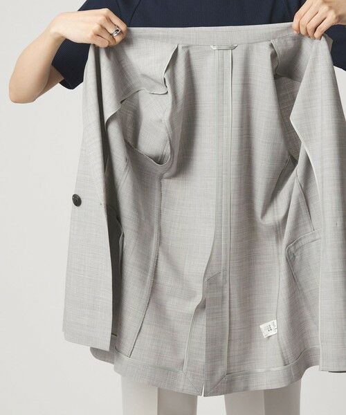 green label relaxing / グリーンレーベル リラクシング テーラードジャケット | ［size SHORTあり］ライト カチリラ ダブルジャケット | 詳細15