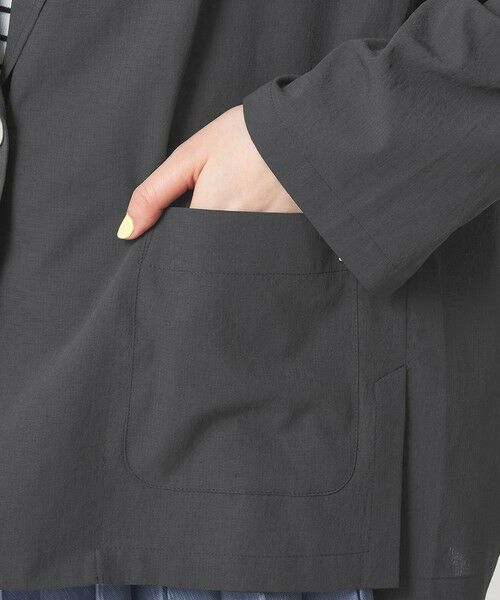 green label relaxing / グリーンレーベル リラクシング テーラードジャケット | ［size SHORTあり］Breeze Cool ライト ジャケット 吸水速乾 通気性 UVカット | 詳細11