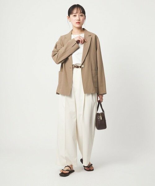 green label relaxing / グリーンレーベル リラクシング テーラードジャケット | ［size SHORTあり］Breeze Cool ライト ジャケット 吸水速乾 通気性 UVカット | 詳細19