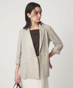 green label relaxing / グリーンレーベル リラクシング テーラードジャケット | ［size SHORTあり］ライト リネンライク ジャケット UVカット 通気性