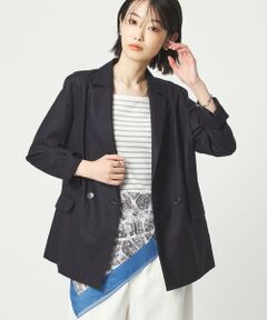 green label relaxing / グリーンレーベル リラクシング テーラードジャケット | ［size SHORTあり］ライト リネンライク ジャケット UVカット 通気性