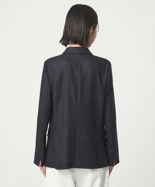 green label relaxing / グリーンレーベル リラクシング テーラードジャケット | ［size SHORTあり］ライト リネンライク ジャケット UVカット 通気性 | 詳細30