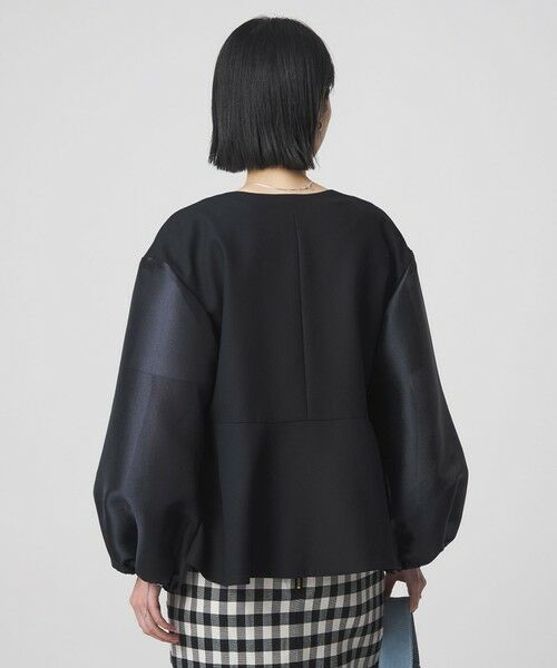 green label relaxing / グリーンレーベル リラクシング ノーカラージャケット | ［size SHORTあり］fleurie(フルリー) フォルム ジャケット 2 | 詳細19