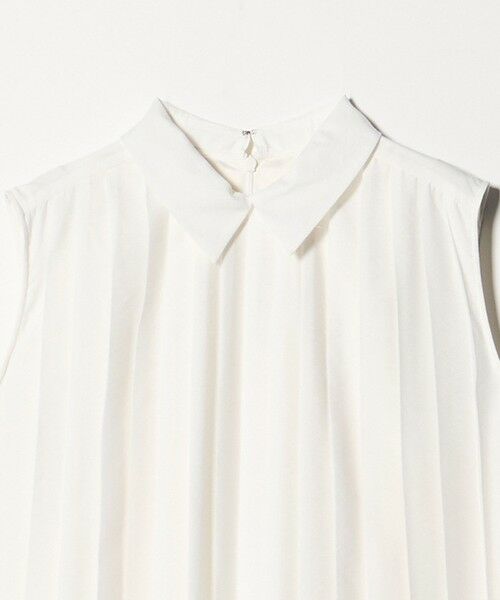 green label relaxing / グリーンレーベル リラクシング ロング・マキシ丈ワンピース | エリツキ プリーツ ノースリーブ ワンピース | 詳細1