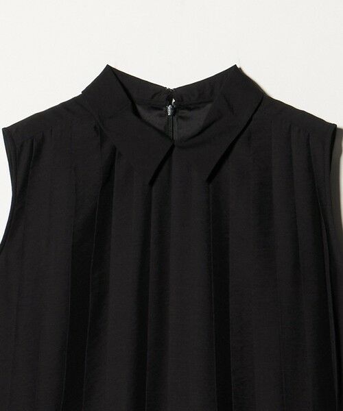 green label relaxing / グリーンレーベル リラクシング ロング・マキシ丈ワンピース | エリツキ プリーツ ノースリーブ ワンピース | 詳細3