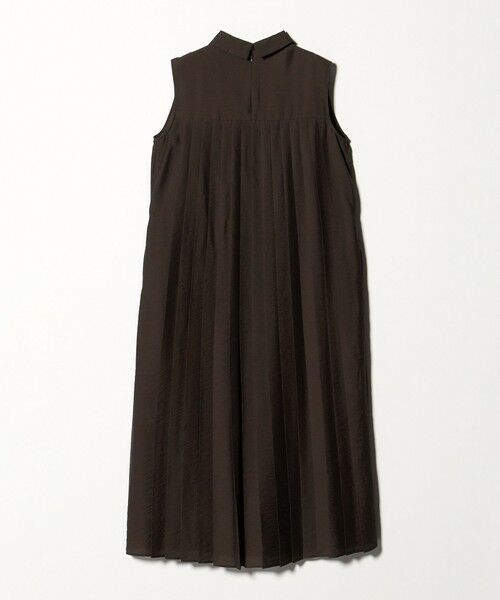 green label relaxing / グリーンレーベル リラクシング ロング・マキシ丈ワンピース | エリツキ プリーツ ノースリーブ ワンピース | 詳細5