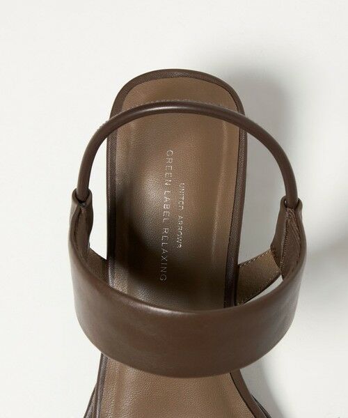 green label relaxing / グリーンレーベル リラクシング サンダル | ストレッチ ストラップ サンダル | 詳細13