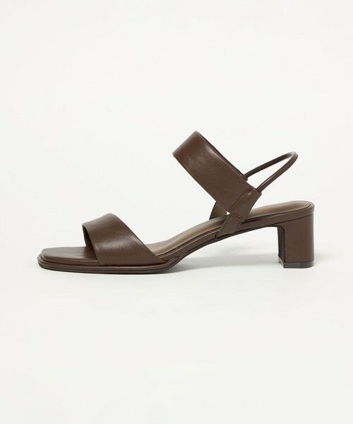 green label relaxing / グリーンレーベル リラクシング サンダル | ストレッチ ストラップ サンダル（DK.BROWN）