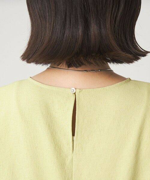 green label relaxing / グリーンレーベル リラクシング シャツ・ブラウス | ウエスト タック ブラウス UVカット 通気性 | 詳細20