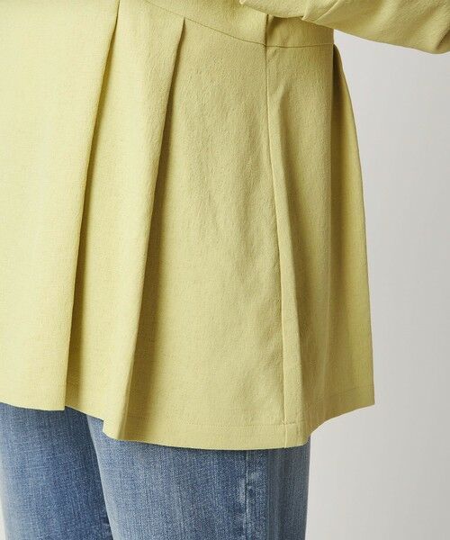 green label relaxing / グリーンレーベル リラクシング シャツ・ブラウス | ウエスト タック ブラウス UVカット 通気性 | 詳細22