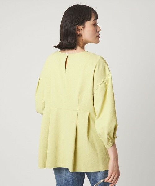 green label relaxing / グリーンレーベル リラクシング シャツ・ブラウス | ウエスト タック ブラウス UVカット 通気性 | 詳細13