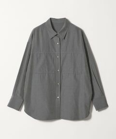 green label relaxing / グリーンレーベル リラクシング シャツ・ブラウス | ＜SEASONAL COLLECTION＞シルキーフェード シャツ