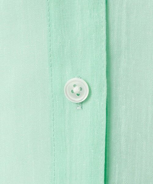 green label relaxing / グリーンレーベル リラクシング シャツ・ブラウス | ラミーライク マチフレア ロングスリーブ ブラウス 通気性 | 詳細30