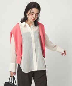 green label relaxing / グリーンレーベル リラクシング シャツ・ブラウス | ［size SHORTあり］ラミーライク シャツ 通気性