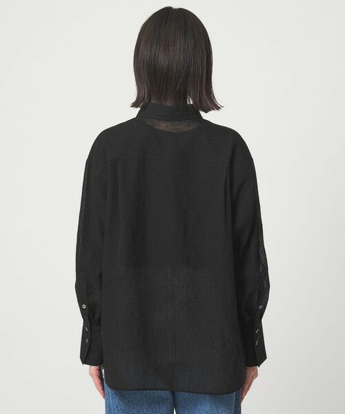 green label relaxing / グリーンレーベル リラクシング シャツ・ブラウス | ［size SHORTあり］ラミーライク シャツ 通気性 | 詳細11