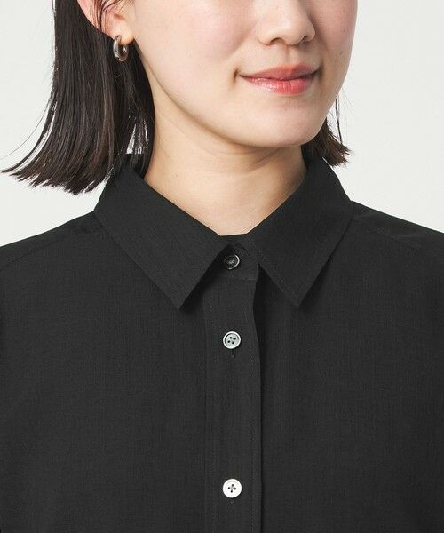 green label relaxing / グリーンレーベル リラクシング シャツ・ブラウス | ［size SHORTあり］ラミーライク シャツ 通気性 | 詳細12