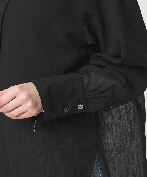 green label relaxing / グリーンレーベル リラクシング シャツ・ブラウス | ［size SHORTあり］ラミーライク シャツ 通気性 | 詳細13