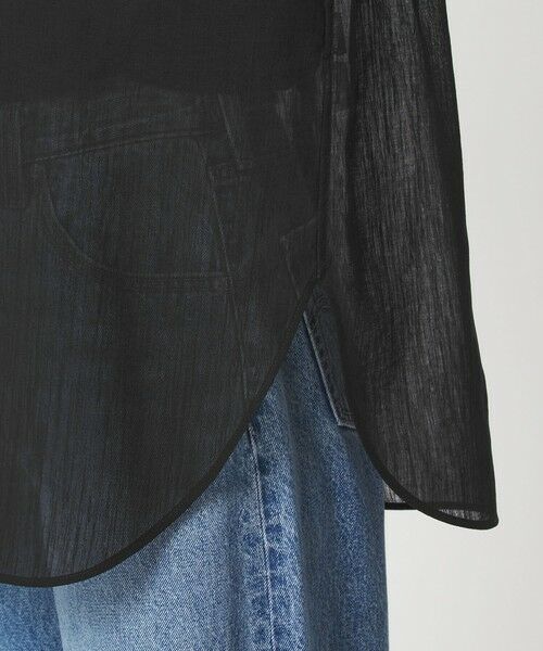 green label relaxing / グリーンレーベル リラクシング シャツ・ブラウス | ［size SHORTあり］ラミーライク シャツ 通気性 | 詳細14