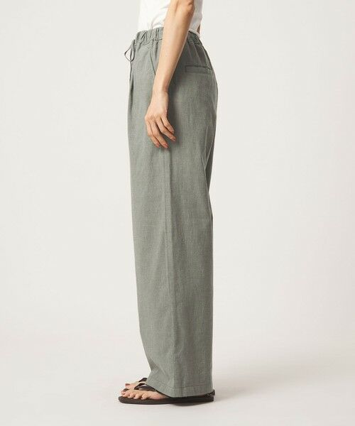 green label relaxing / グリーンレーベル リラクシング その他パンツ | ［size SHORT/TALLあり］BREEZE LINEN ブリーズリネン ワイド パンツ | 詳細25