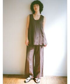 green label relaxing / グリーンレーベル リラクシング その他パンツ | ＜SEASONAL COLLECTION＞ワイド パンツ