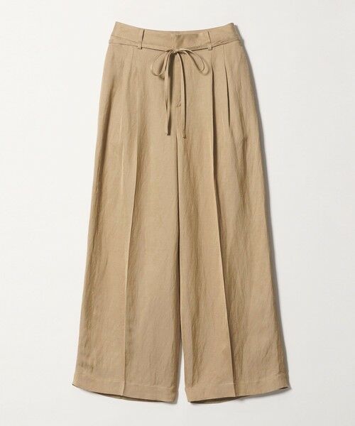 green label relaxing / グリーンレーベル リラクシング その他パンツ | ＜SEASONAL COLLECTION＞ワイド パンツ（BEIGE）