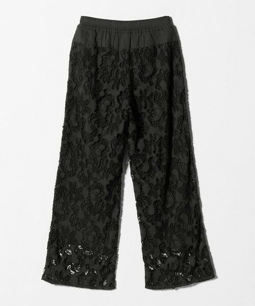 green label relaxing / グリーンレーベル リラクシング その他パンツ | カットワークレース パンツ | 詳細4