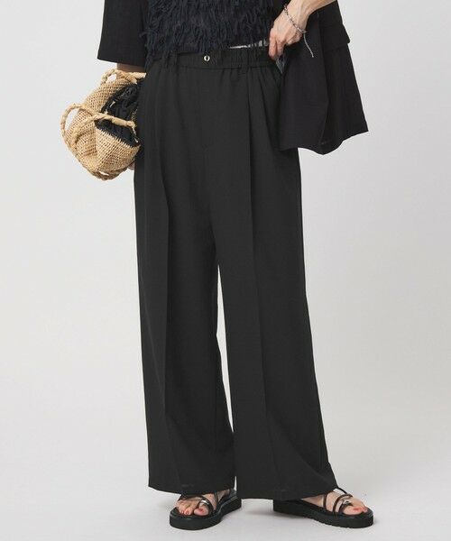 green label relaxing / グリーンレーベル リラクシング その他パンツ | 【結論シリーズ】ドライクロス ニーハイワイド［size SHORT/TALLあり］ | 詳細2