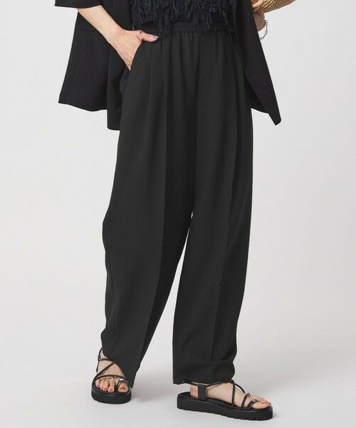 green label relaxing / グリーンレーベル リラクシング その他パンツ | 【結論シリーズ】ドライクロス ニーハイワイド［size SHORT/TALLあり］ | 詳細3