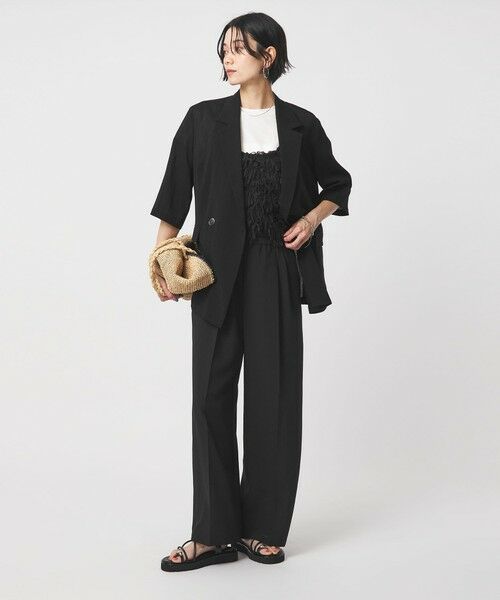 green label relaxing / グリーンレーベル リラクシング その他パンツ | 【結論シリーズ】ドライクロス ニーハイワイド［size SHORT/TALLあり］ | 詳細5