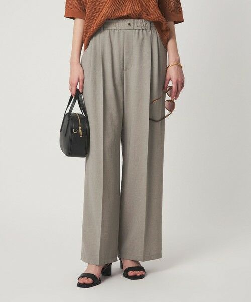 green label relaxing / グリーンレーベル リラクシング その他パンツ | 【結論シリーズ】ドライクロス ニーハイワイド［size SHORT/TALLあり］ | 詳細11