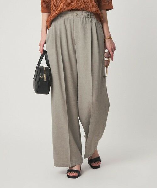 green label relaxing / グリーンレーベル リラクシング その他パンツ | 【結論シリーズ】ドライクロス ニーハイワイド［size SHORT/TALLあり］ | 詳細12