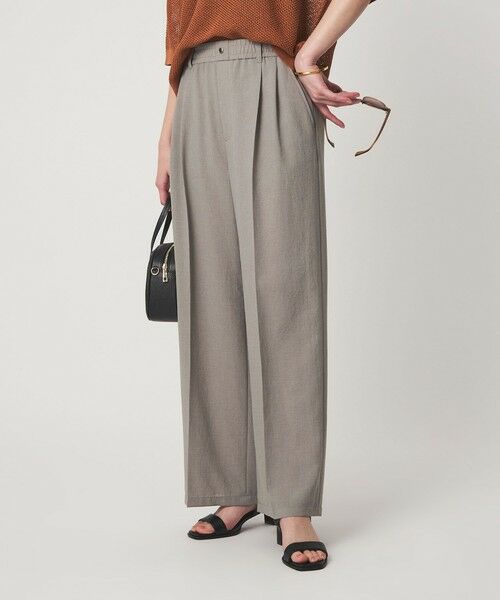 green label relaxing / グリーンレーベル リラクシング その他パンツ | 【結論シリーズ】ドライクロス ニーハイワイド［size SHORT/TALLあり］ | 詳細13