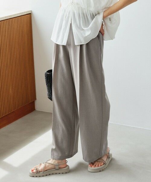 green label relaxing / グリーンレーベル リラクシング その他パンツ | 【結論シリーズ】ドライクロス ニーハイワイド［size SHORT/TALLあり］ | 詳細13
