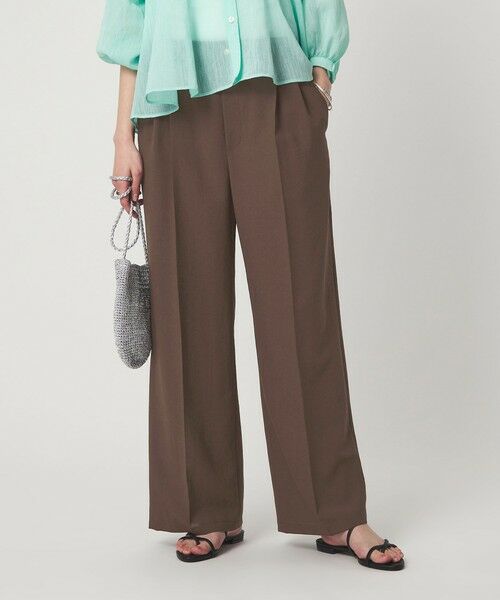 green label relaxing / グリーンレーベル リラクシング その他パンツ | 【結論シリーズ】ドライクロス ニーハイワイド［size SHORT/TALLあり］ | 詳細18