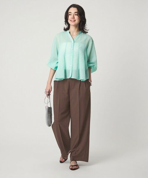 green label relaxing / グリーンレーベル リラクシング その他パンツ | 【結論シリーズ】ドライクロス ニーハイワイド［size SHORT/TALLあり］ | 詳細22