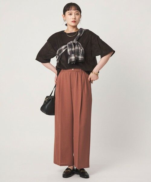 green label relaxing / グリーンレーベル リラクシング その他パンツ | 【結論シリーズ】ドライクロス ニーハイワイド マシンウォッシャブル ストレッチ 吸水速乾 通気性 | 詳細27