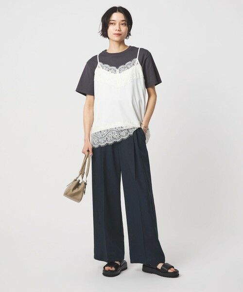 green label relaxing / グリーンレーベル リラクシング その他パンツ | 【結論シリーズ】ドライクロス ニーハイワイド［size SHORT/TALLあり］ | 詳細29