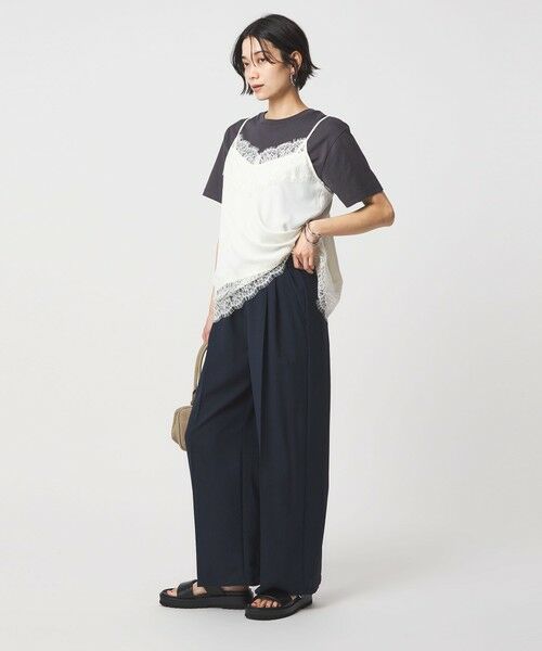 green label relaxing / グリーンレーベル リラクシング その他パンツ | 【結論シリーズ】ドライクロス ニーハイワイド［size SHORT/TALLあり］ | 詳細23