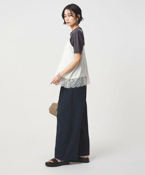 green label relaxing / グリーンレーベル リラクシング その他パンツ | 【結論シリーズ】ドライクロス ニーハイワイド［size SHORT/TALLあり］ | 詳細25