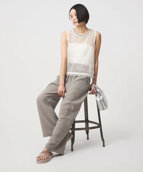 green label relaxing / グリーンレーベル リラクシング チノ・ワークパンツ | ［size SHORT/TALLあり］ドライクロスパンツ | 詳細10