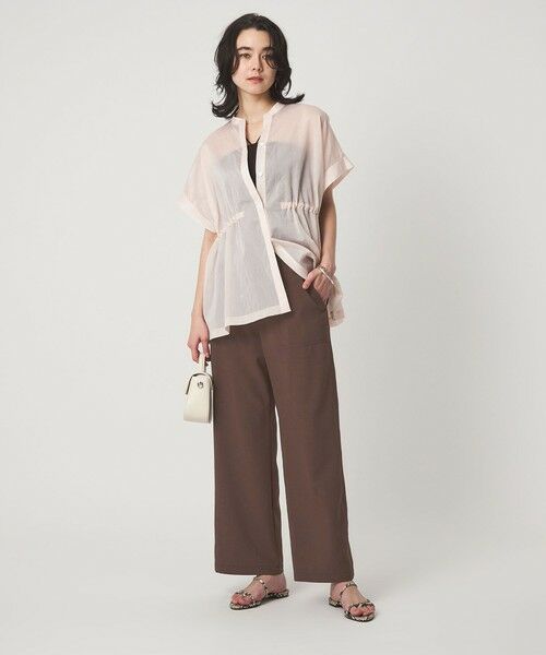 green label relaxing / グリーンレーベル リラクシング チノ・ワークパンツ | ［size SHORT/TALLあり］ドライクロスパンツ | 詳細16